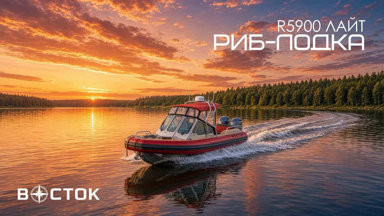РИБ лодка Восток R5900 Лайт